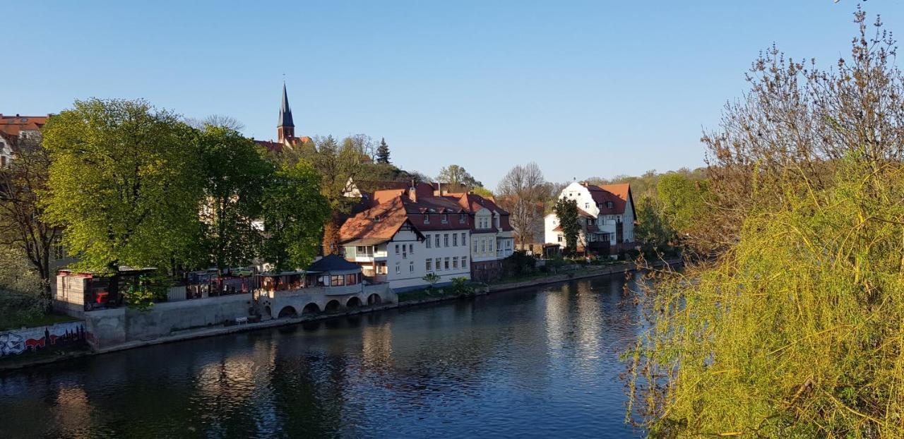 Tipp - Halle Idyllisch Am Fluss Krollwitz Екстериор снимка